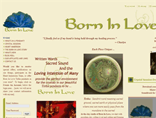 Tablet Screenshot of borninlove.net